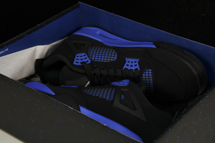 TB Jordan 4 Retro Black Game Royal CT8527-018