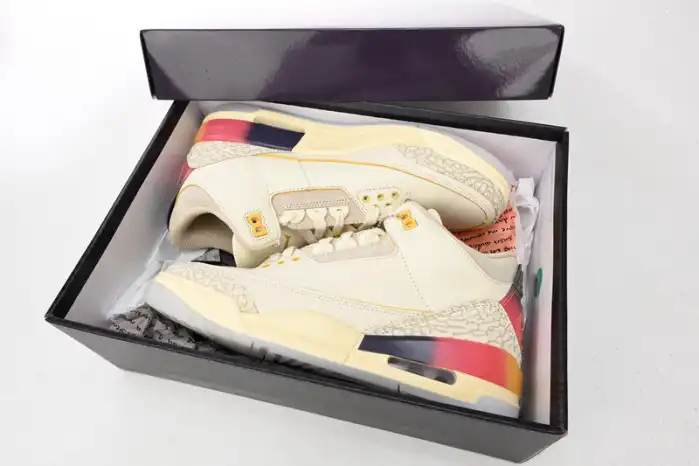 Cheap J Balvin x Air Jordan 3 Medellin Sunset FN0344-901