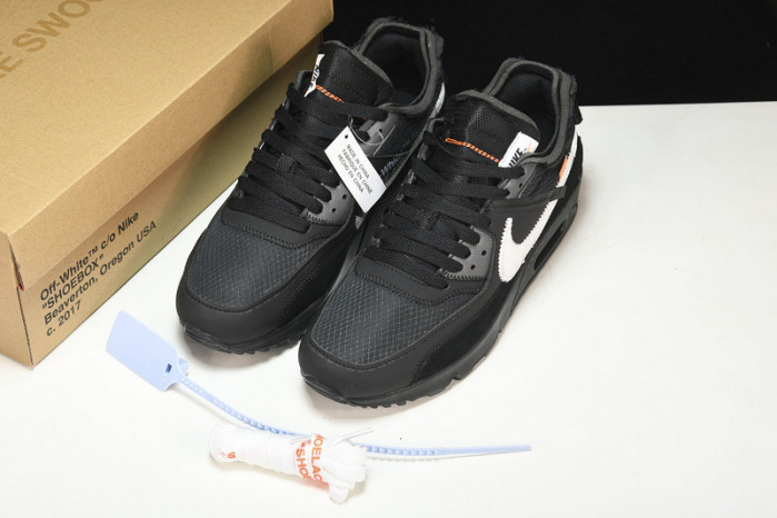 TB Nike Air Max 90 Off-White Black AA7293-001