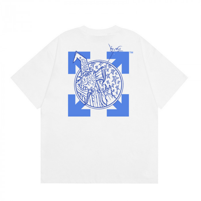 KICKWHO 0ff-Wh1te T-SHIRT 24062506