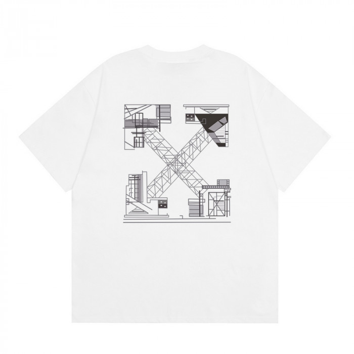 KICKWHO 0ff-Wh1te T-SHIRT 24062523