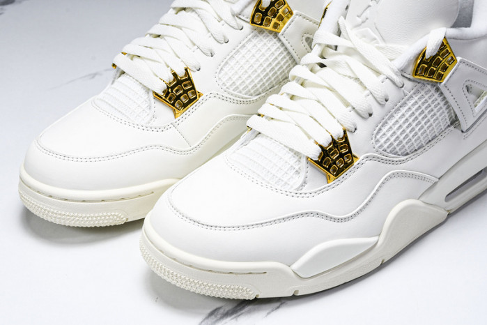 KICKWHO Jordan 4 Retro Metallic Gold AQ9129-170