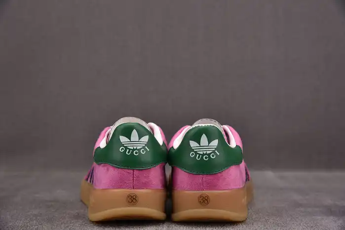 Cheap LY Adidas x Gucci Gazelle Sneaker Pink