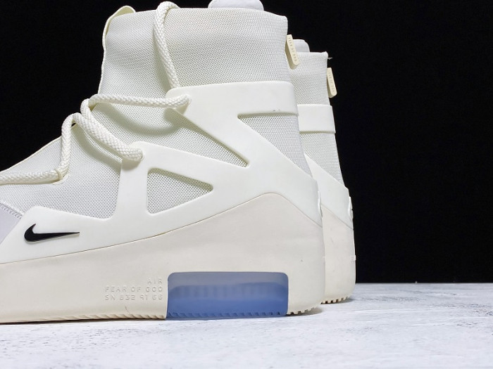 TB Nike Air Fear Of God 1 Sail Black AR4237-100