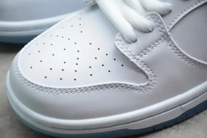 Cheap LY Nike Dunk SB Low White Ice 304292-100