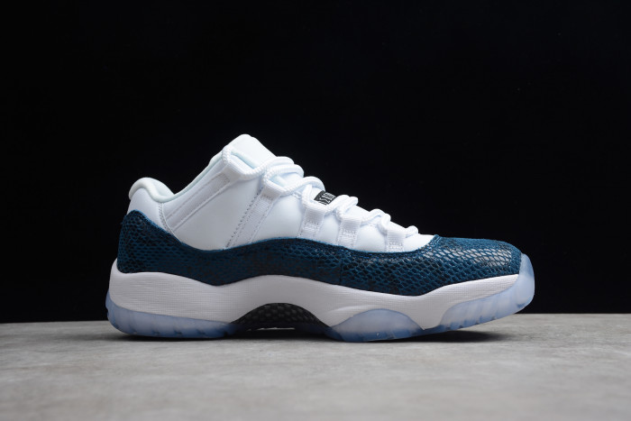 TB Air Jordan 11 Low Navy Blue Snakeskin CD6846-102