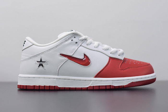 TB Nike SB Dunk Low Jewel Swoosh Red CK3480-600