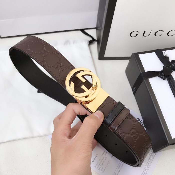 KICKWHO GUCC Belt-3.7 CM