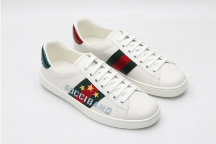 TB GUCC ACE EMBROIDERED LOW-TOP SNEAKER 603693 0FI10 9069