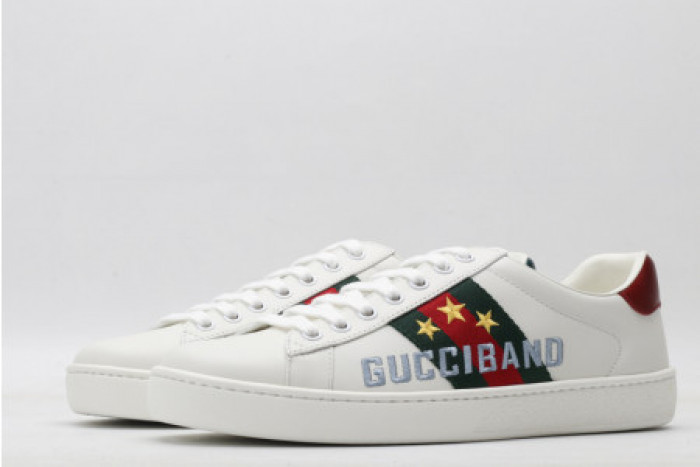 TB GUCC ACE EMBROIDERED LOW-TOP SNEAKER 603693 0FI10 9069