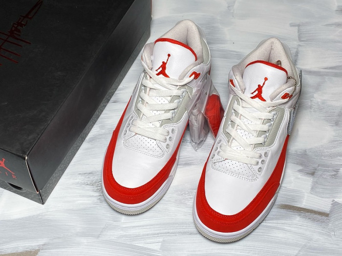 TB Air Jordan 3 Retro Tinker White University Red CJ0939-100