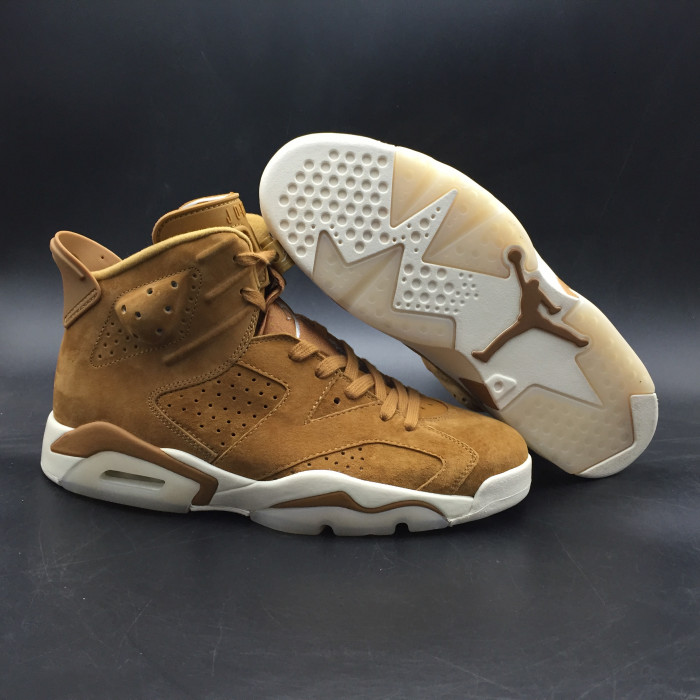 TB Air Jordan 6 Retro "Golden Harvest" 384664-705