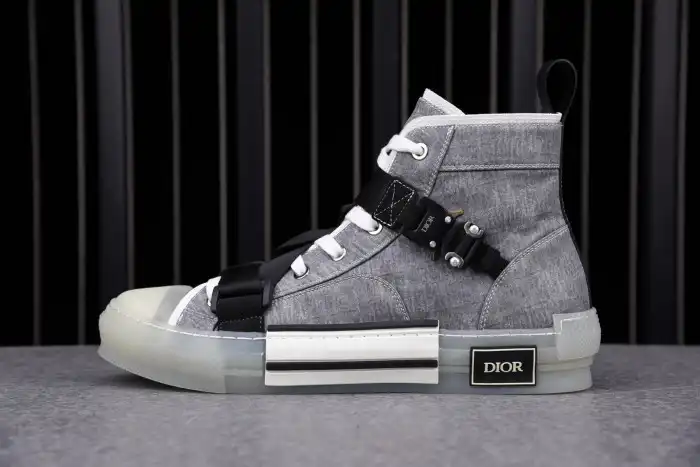 LY DR B23 OBLIQUE HIGH TOP SNEAKER