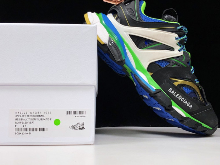 KICKWHO BLCG Track Green White Blue 542023 W1GB1 1097