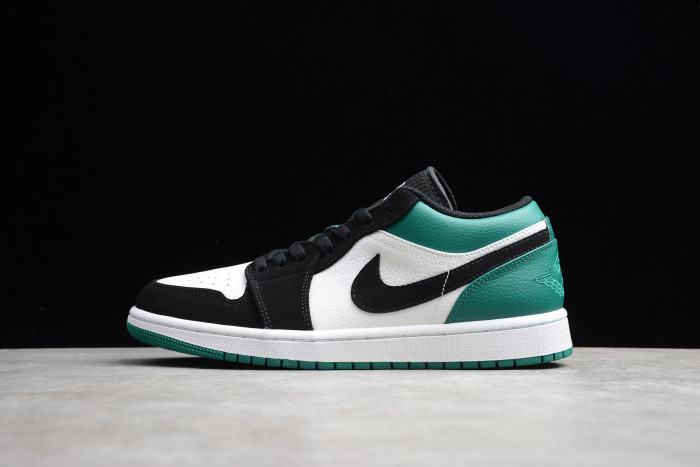 TB Air Jordan 1 Low White Black Mystic Green 553558-113