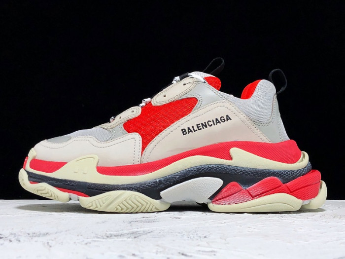 TB BLCG Triple S Red Grey White 536737 W09OH 6495