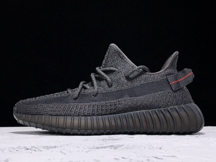 TB Adidas Yeezy Boost 350 V2 Static Black (Reflective) - FU9007