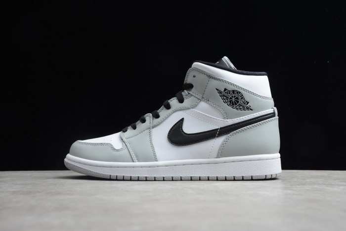 TB AIR Jordan 1 Mid Light Smoke Grey 554724-092