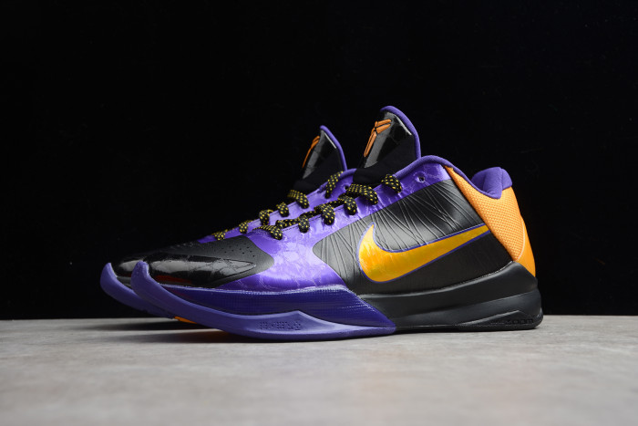 KICKWHO NIKE ZOOM KOBE 5 X 'LAKERS' 386430 071