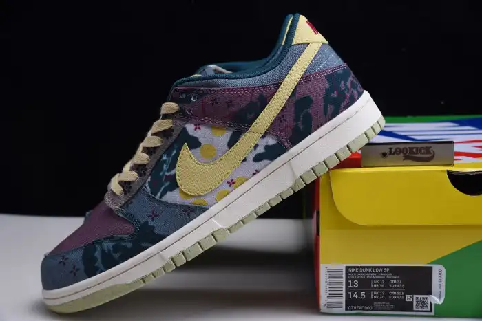 Reps LY Nike Dunk Low Community Garden CZ9747-900