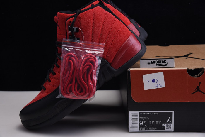 TB Air Jordan 12 Retro Reverse Flu Game CT8013-602