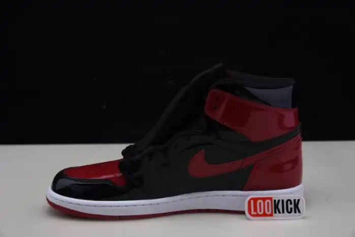 Rep EP Air Jordan 1 High OG Bred Patent 555088-063