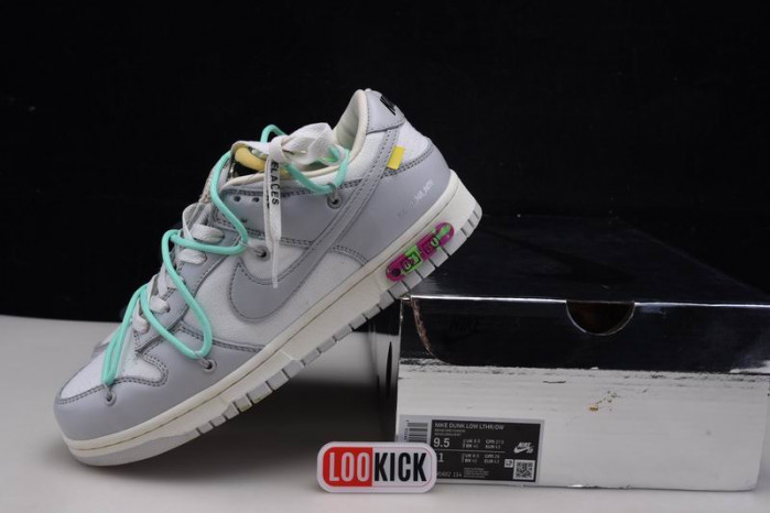 TB Nike Dunk Low Off-White Lot 4 DM1602-114