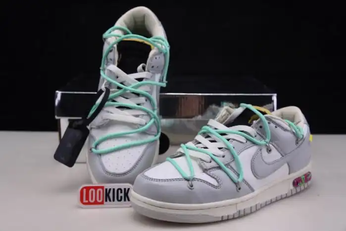 Bmlin Nike Dunk Low Off-White Lot 4 DM1602-114