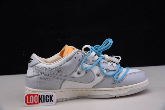 TB OFF-WHITE X NIKE SB DUNK LOW OW WHITE GREY BLUE DM1602-115