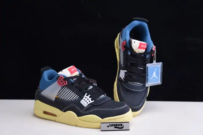 Rep AIR JORDAN 4 RETRO UNION OFF NOIR DC9533-001