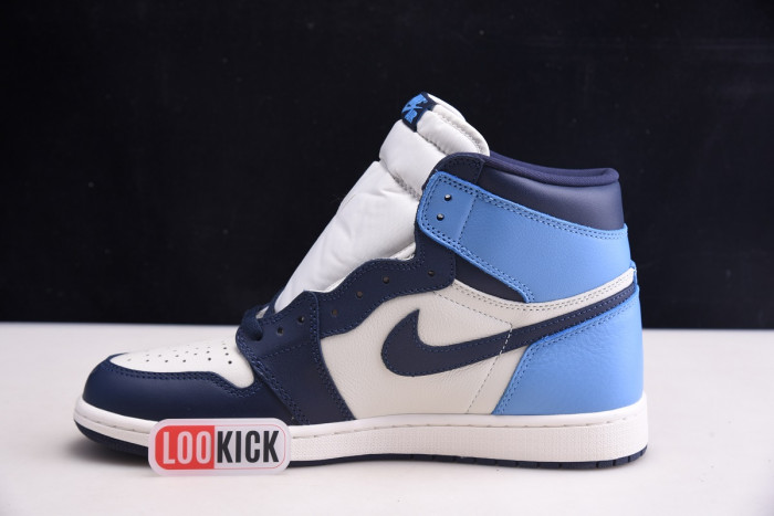 TB Air Jordan 1 Retro High OG Obsidian 555088-140