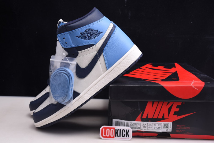 TB Air Jordan 1 Retro High OG Obsidian 555088-140