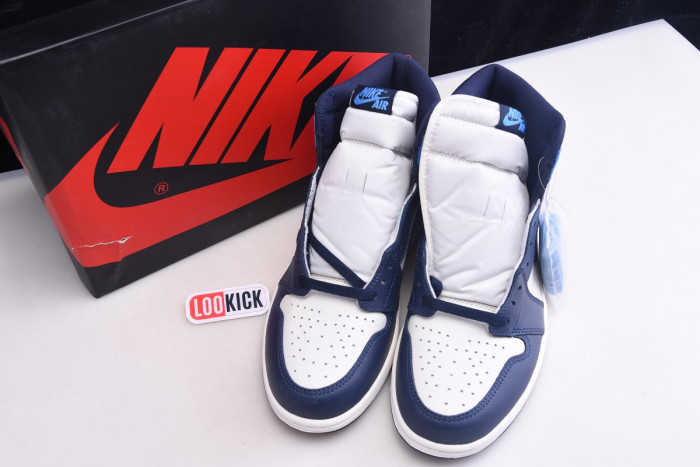 TB Air Jordan 1 Retro High OG Obsidian 555088-140