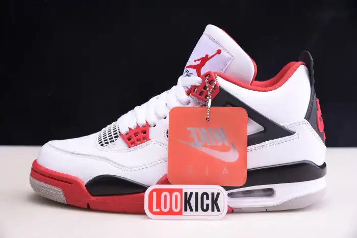 LUCY Air Jordan 4 Retro Fire Red (2020) DC7770-160