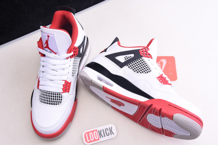 KICKWHO Air Jordan 4 Retro Fire Red (2020) DC7770-160