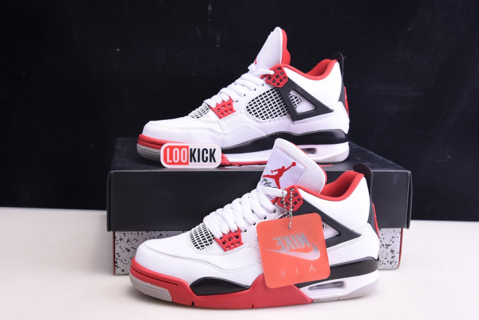 KICKWHO Air Jordan 4 Retro Fire Red (2020) DC7770-160