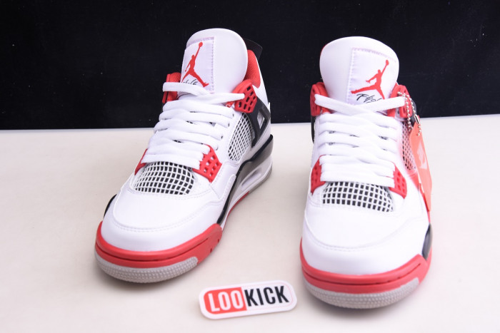 KICKWHO Air Jordan 4 Retro Fire Red (2020) DC7770-160