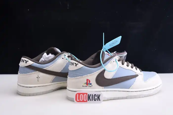 Reps LY TRAVIS SCOTT X PLAYSTATION X NK SB DUNK LOW CU1726-800