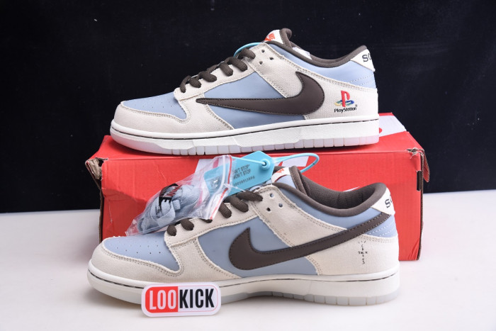 KICKWHO TRAVIS SCOTT X PLAYSTATION X NK SB DUNK LOW CU1726-800