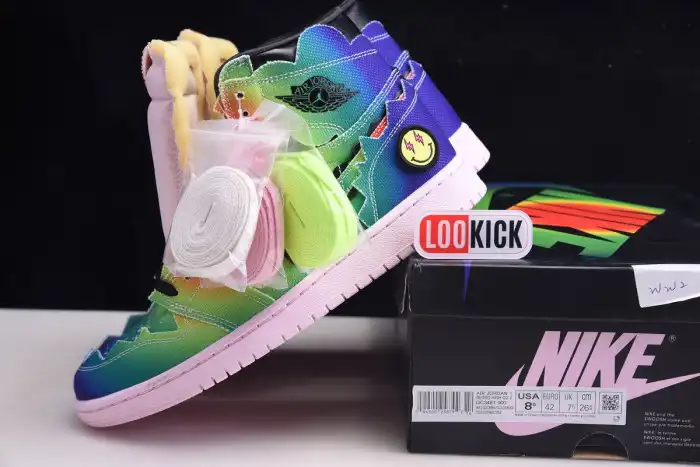 Kick Theory J BALVIN X AIR JORDAN 1 HIGH OG DC3481-900