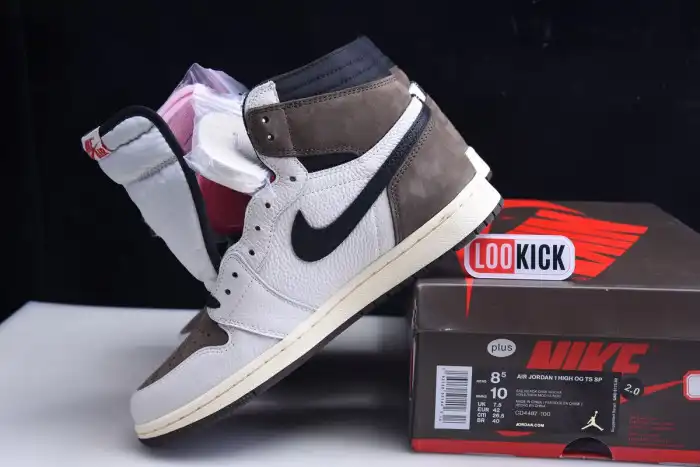 Kick Theory AIR JORDAN 1 HIGH OG TS SP 'TRAVIS SCOTT' 2.0 - CD4487-100