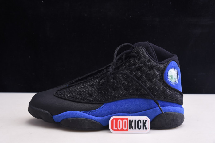 KICKWHO Jordan 13 Retro Black Hyper Royal 414571-040