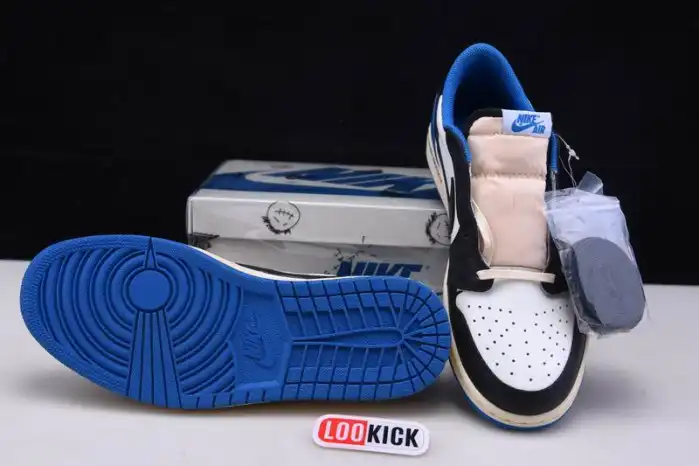 Kicked Out Shoe Store Fragment Design x Travis Scott x Air Jordan 1 Retro Low DM7866-140