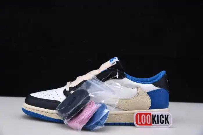 Kicked Out Shoe Store Fragment Design x Travis Scott x Air Jordan 1 Retro Low DM7866-140