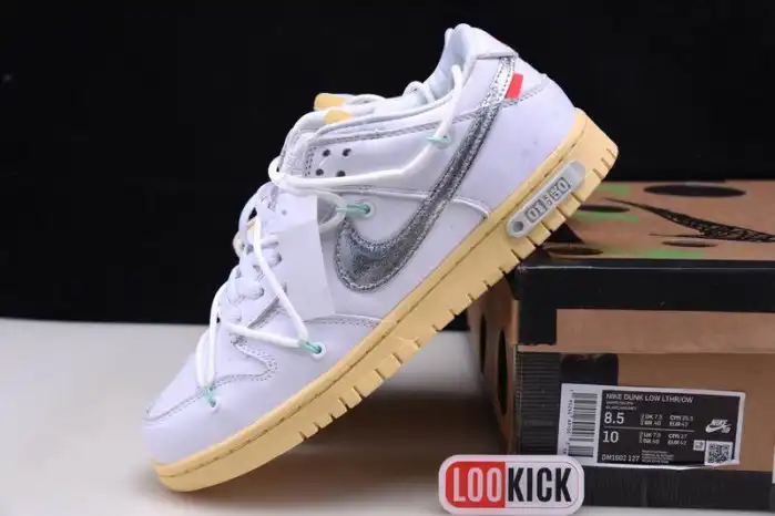 Bmlin Shoes Nike Dunk Low Off-White Lot 1 DM1602-127