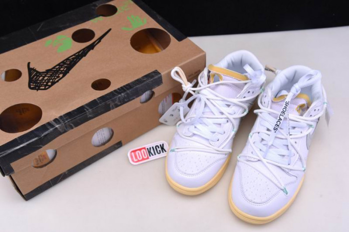 TB Nike Dunk Low Off-White Lot 1 DM1602-127