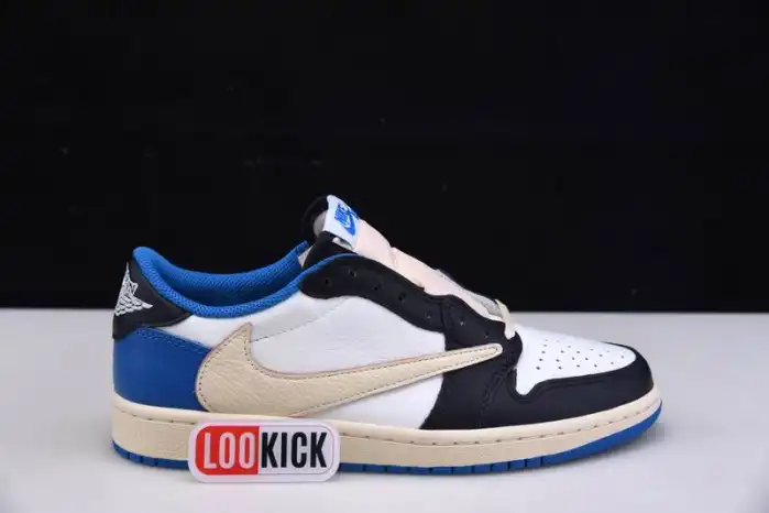 Bmlin Fragment Design x Travis Scott x Air Jordan 1 Retro Low DM7866-140