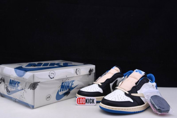 TB Fragment Design x Travis Scott x Air Jordan 1 Retro Low DM7866-140