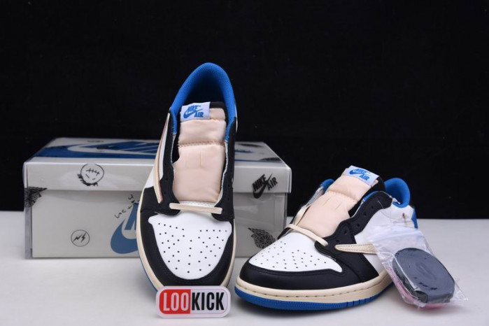 TB Fragment Design x Travis Scott x Air Jordan 1 Retro Low DM7866-140