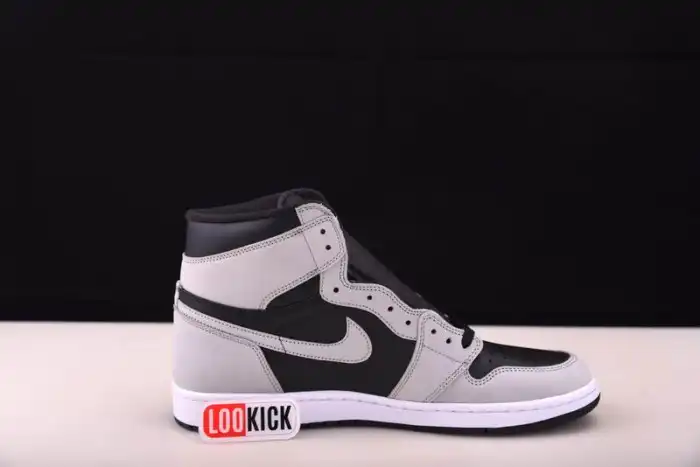 Affordable Air Jordan 1 Retro High Black White Light Smoke Grey 555088-035